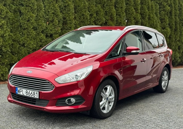 Ford S-Max cena 63500 przebieg: 199000, rok produkcji 2017 z Płock małe 704